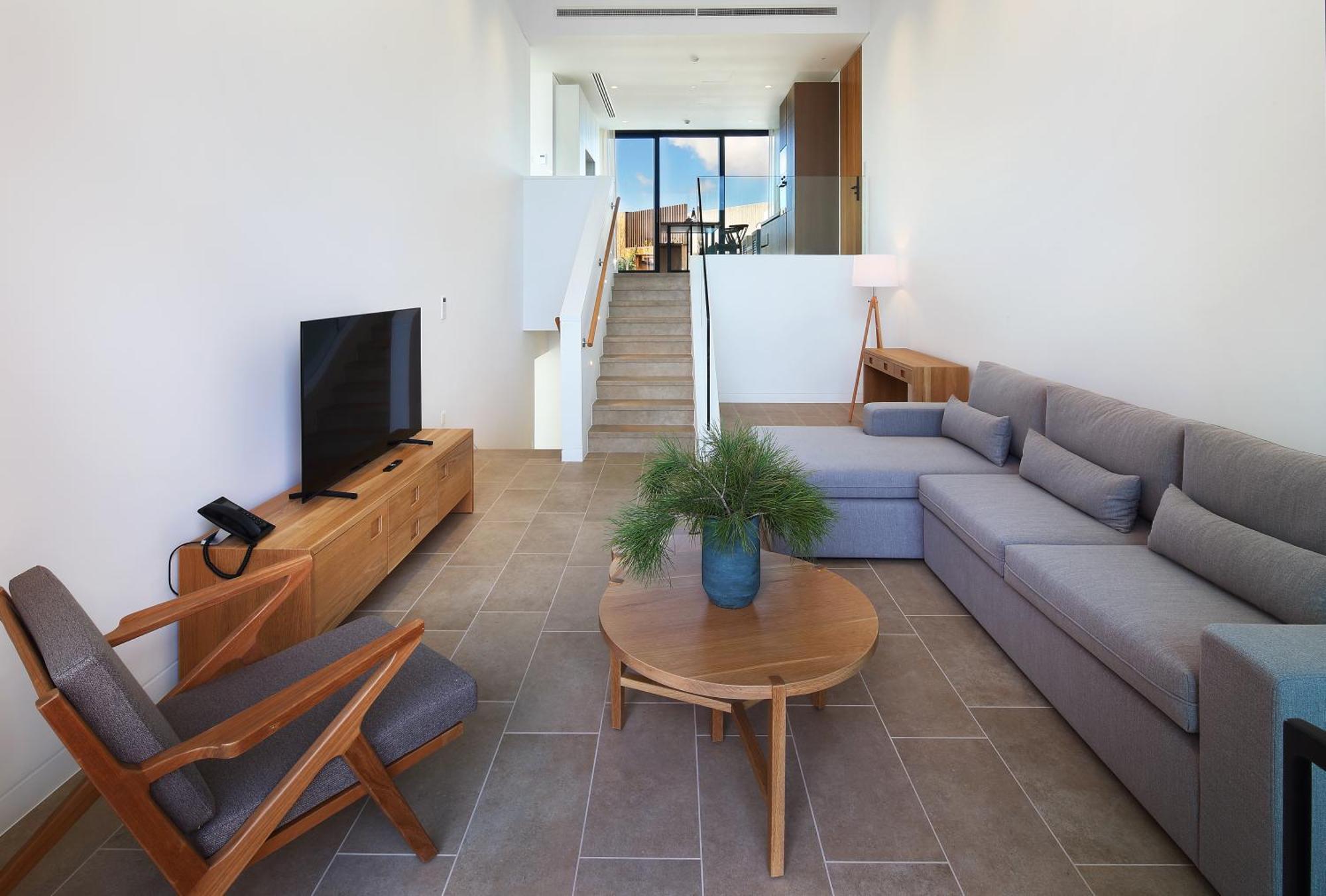 Minthis Resort Tsadha Bagian luar foto Living room